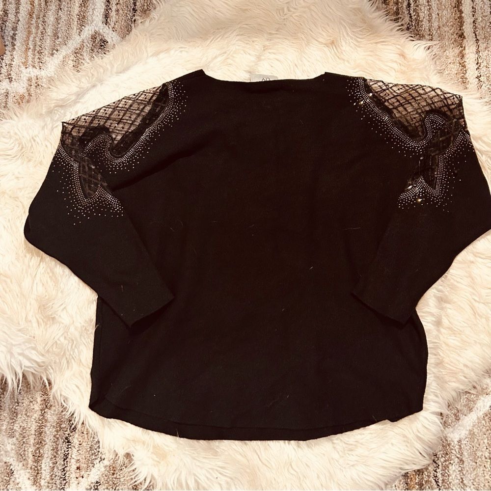 LIV milano  | black sweater size XL - Picture 6 of 10